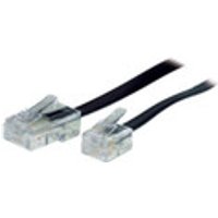 Anschlusskabel RJ11/RJ45, 3 m, schwarz Bild 2