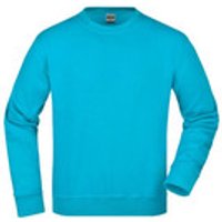 Workwear Sweatshirt JN840, türkis, Größe 4XL Bild 2