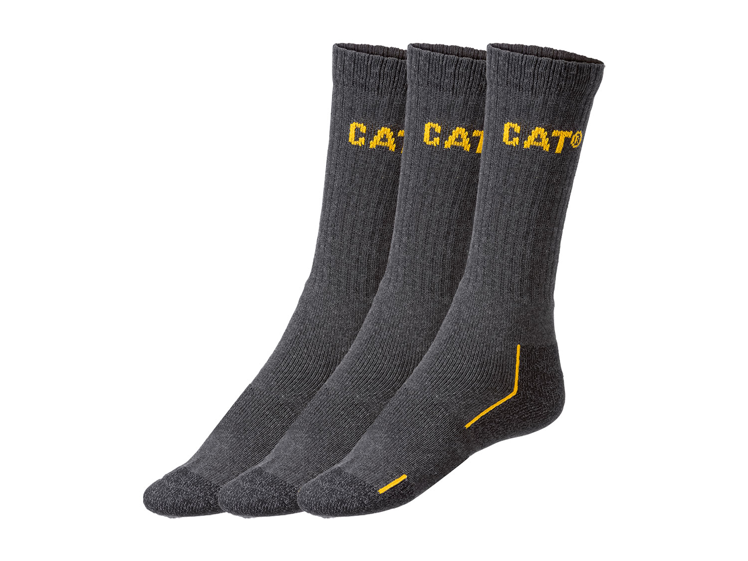 CATERPILLAR Herren Arbeitssocken (Grau, 47-50)
