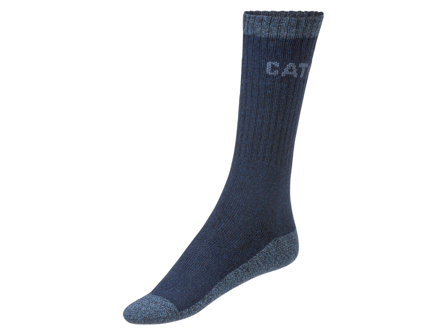 CATERPILLAR Herren Thermo Arbeitssocken 2 Paar (Navy, 39-42)