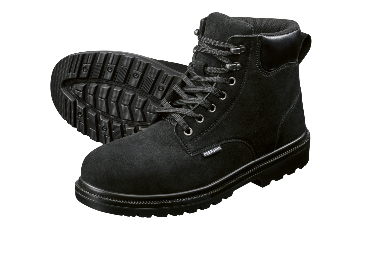 PARKSIDE® Herren Sicherheitsstiefel »S1P« (Schwarz, 42)