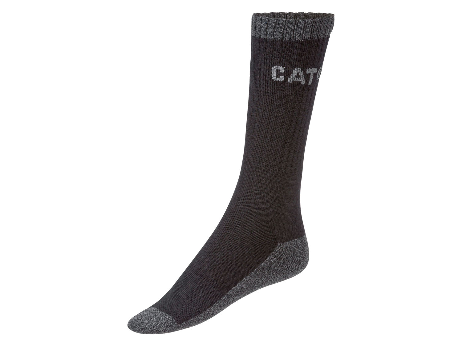 CATERPILLAR Herren Thermo Arbeitssocken 2 Paar (Schwarz, 47-50) Bild 2