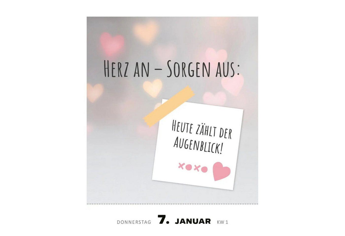 Ars Edition Abreißkalender Abreißkalender Glücksmantras 2027