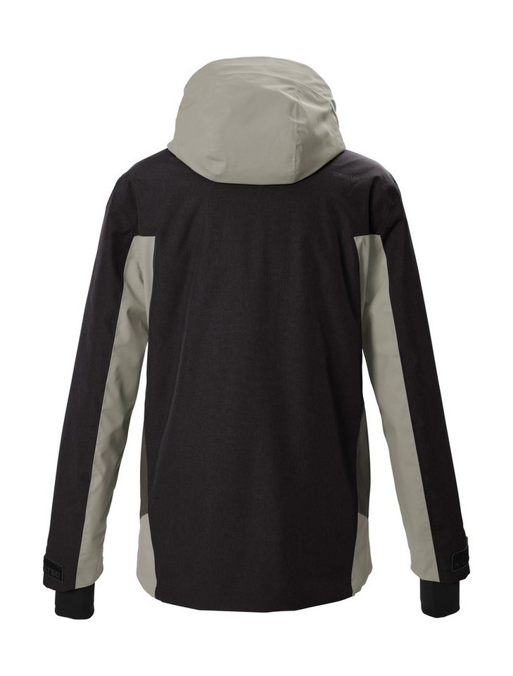 Killtec Skijacke KSW 62 MN SKI JCKT Wasserdichte, atmungsaktive Winterjacke mit abnehmbarer Kapuze