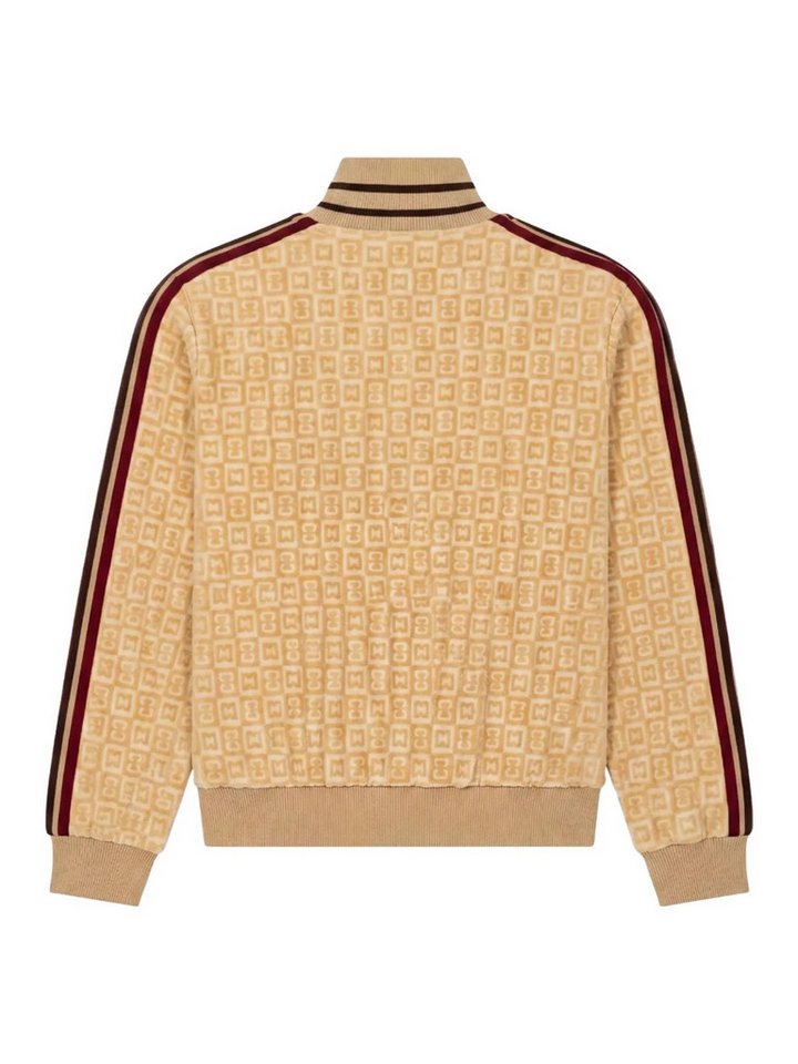 COLUCCI Trainingsjacke Jacke Colucci Velours Checkerboard (1-St) Sportlich-eleganter Look Bild 3