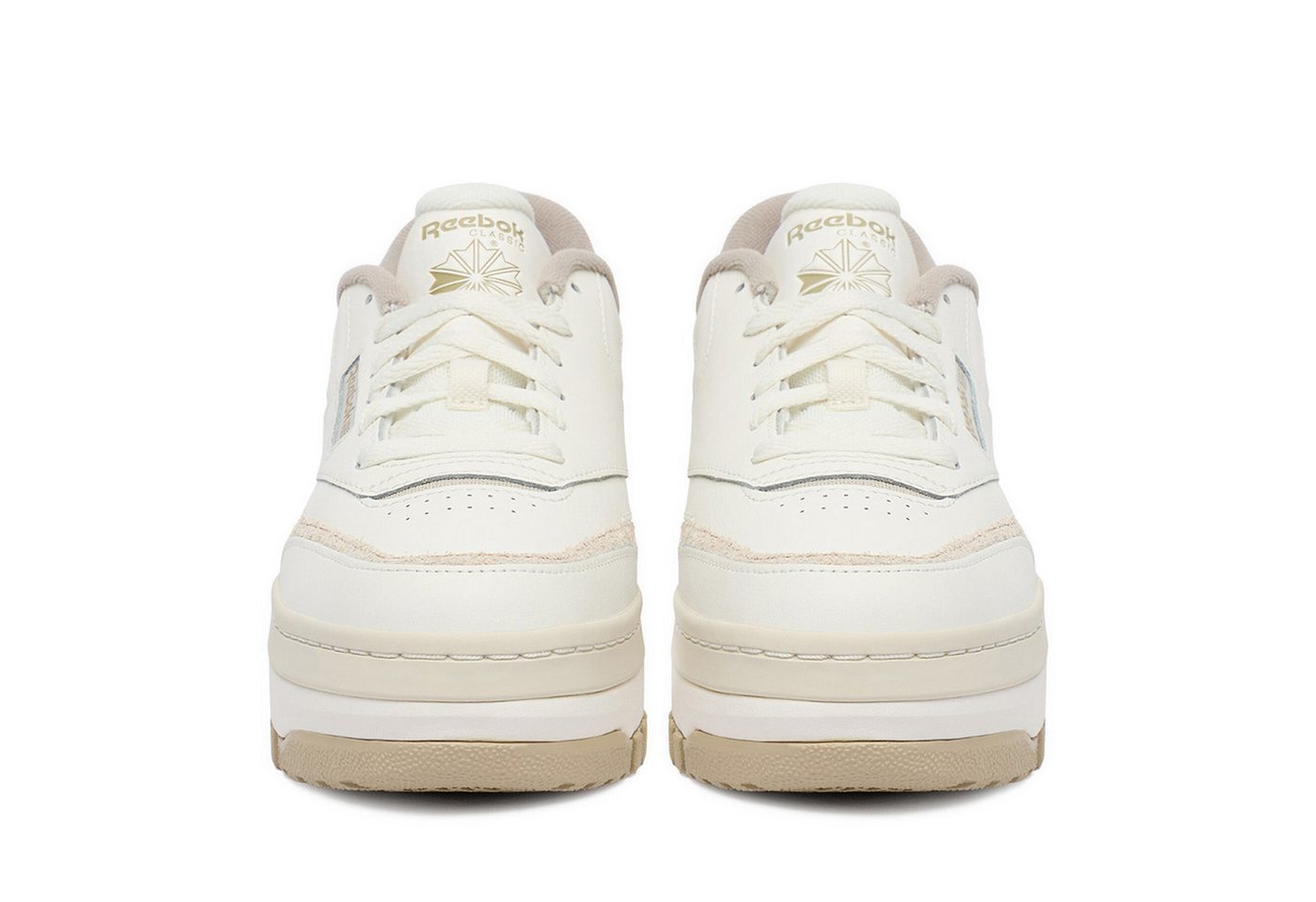 Reebok Reebok Damen Turnschuhe 5907964194347 Beige, Weiß Walkingschuh Bild 3
