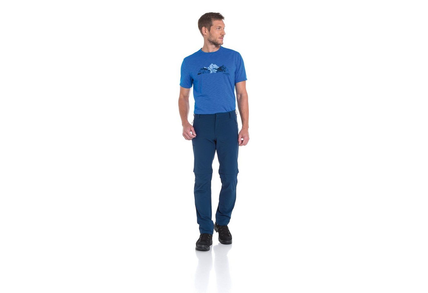 Schöffel Trekkinghose Pants Folkstone Zip Off DRESS BLUES