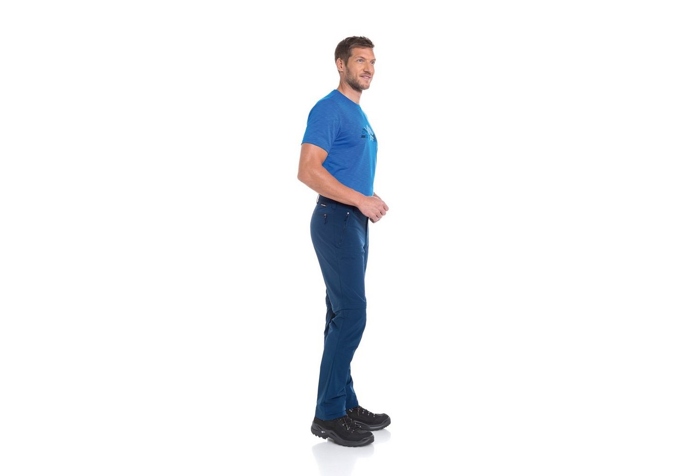 Schöffel Trekkinghose Pants Folkstone Zip Off DRESS BLUES Bild 3