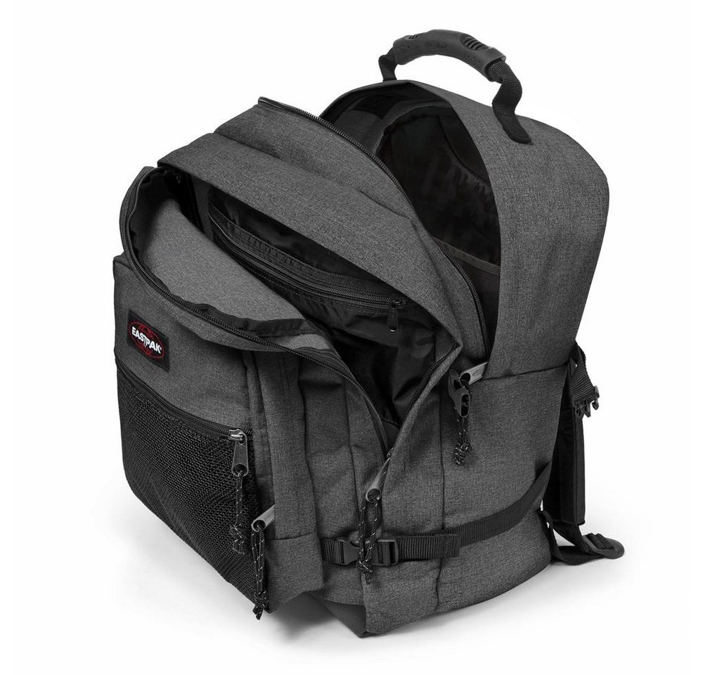 Eastpak Rucksack ULTIMATE Rucksack 42 L wasserbeständig, Black Denim Grau, Wasserbeständig, 2 Hauptfächer, wattiert Bild 4