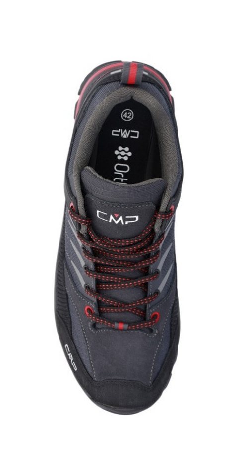 CMP Rigel 2.0 Low Trekking WP (wasserdicht) titaniumgrau/rot Herren Wanderschuh