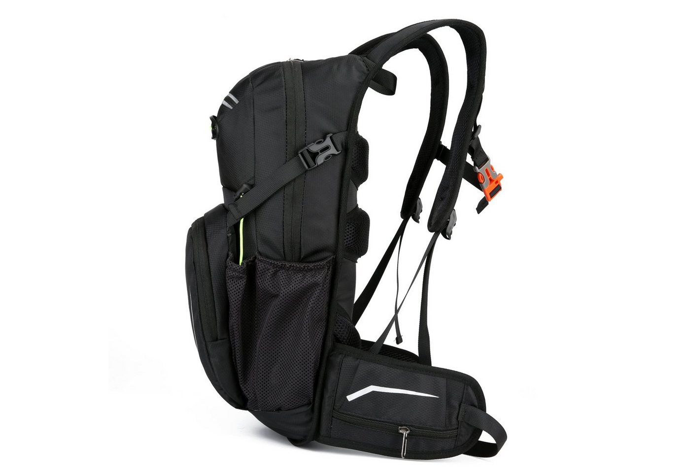 RAIKOU Fahrradrucksack 18L Reflexstreifen Helmabdeckung Trinkrucksack Wasserdicht, Radsport Hydration Bild 4