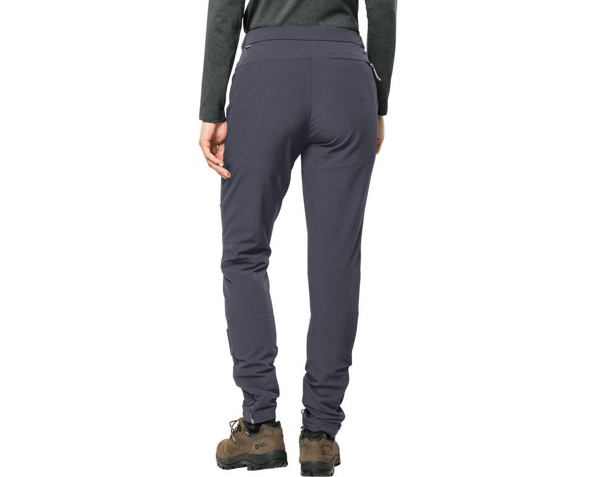 Jack Wolfskin Outdoorhose Salmaser Pants W Extrem atmungsaktive, strapazierfähige Softshell-Hose mit Bild 5