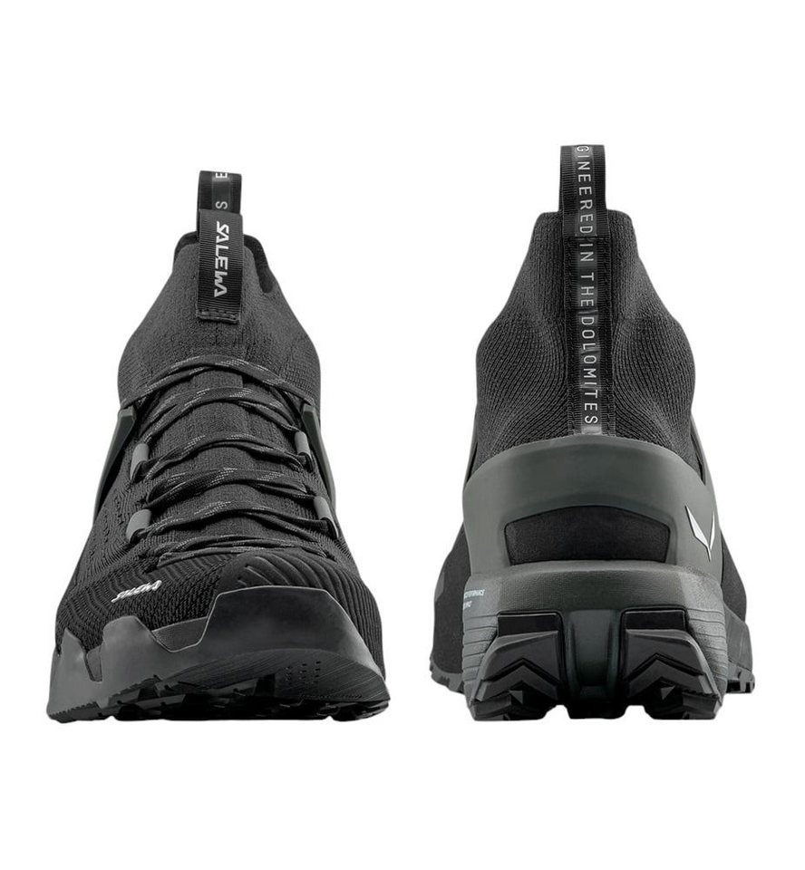 Salewa Wildfire NXT Knit (Zustieg, 3F System) onyxgrau/schwarz/olive Herren Wanderschuh Bild 4