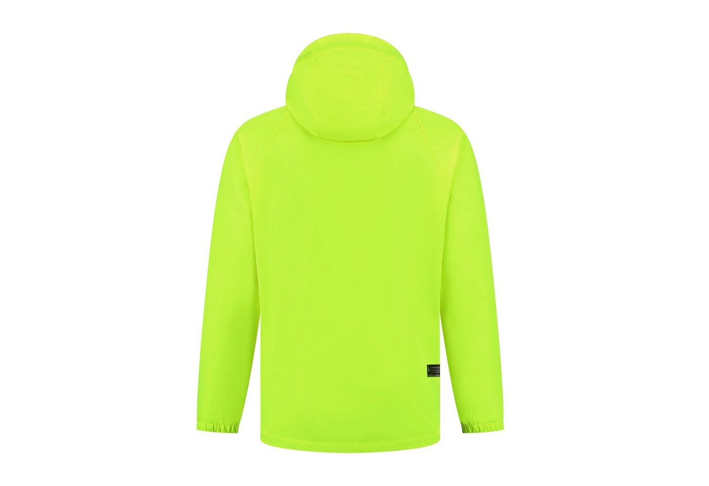 Rogelli Regenanzug Regenanzug mit Kapuze Fahrrad Commuter Core Erwachsene neon Bild 5