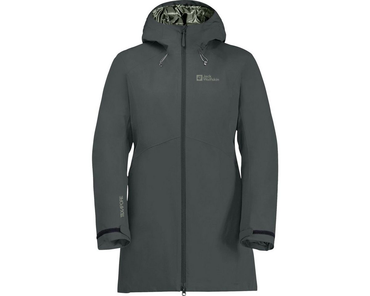 Jack Wolfskin Outdoorjacke Heidelstein INS Jacket W Wasserdichte, winddichte und atmungsaktive Winterjacke mit recycelter