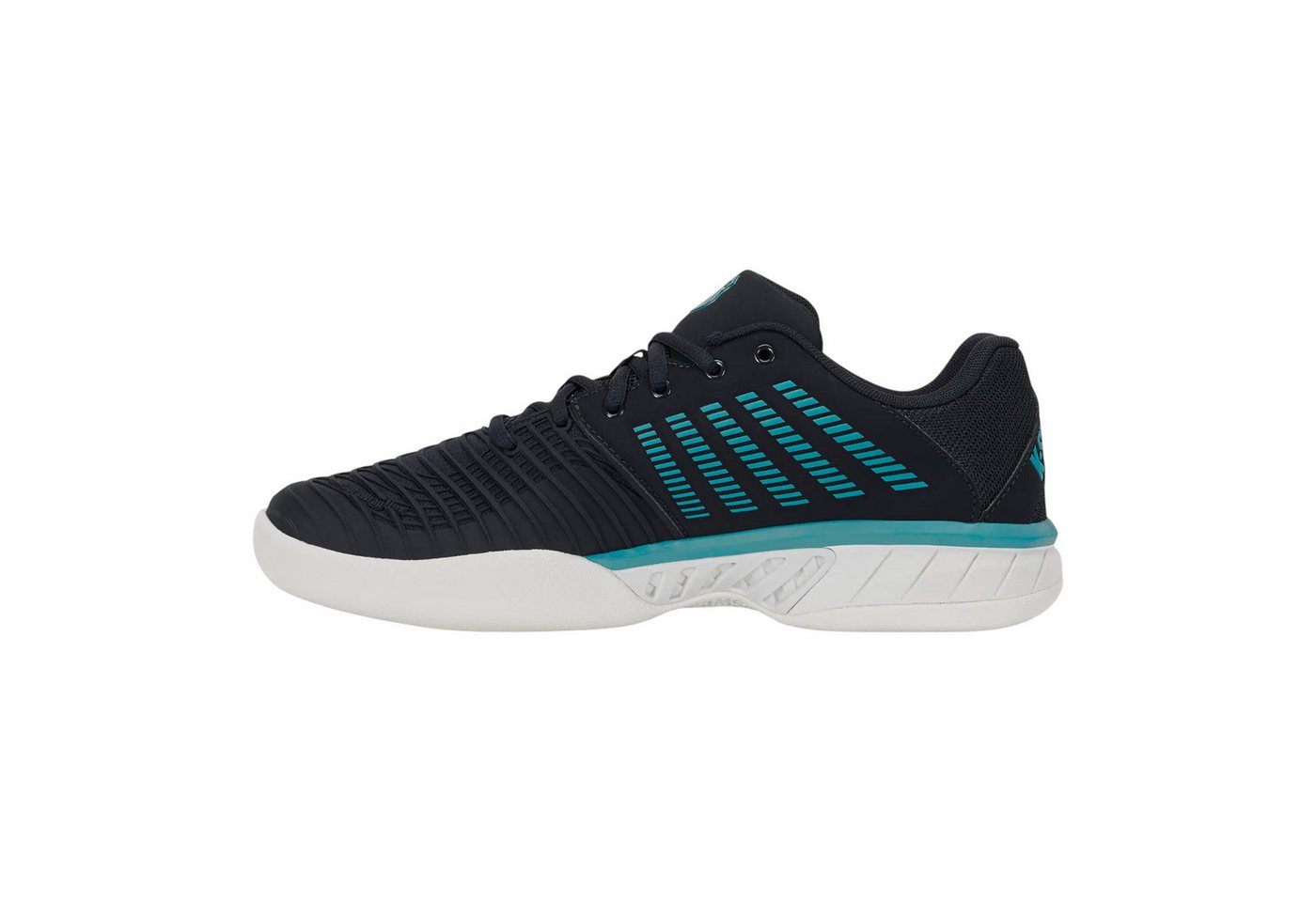 K-Swiss Performance Express Light 3 Indoor/Carpet/Teppich 2026 carbongrau/blau Herren Tennisschuh