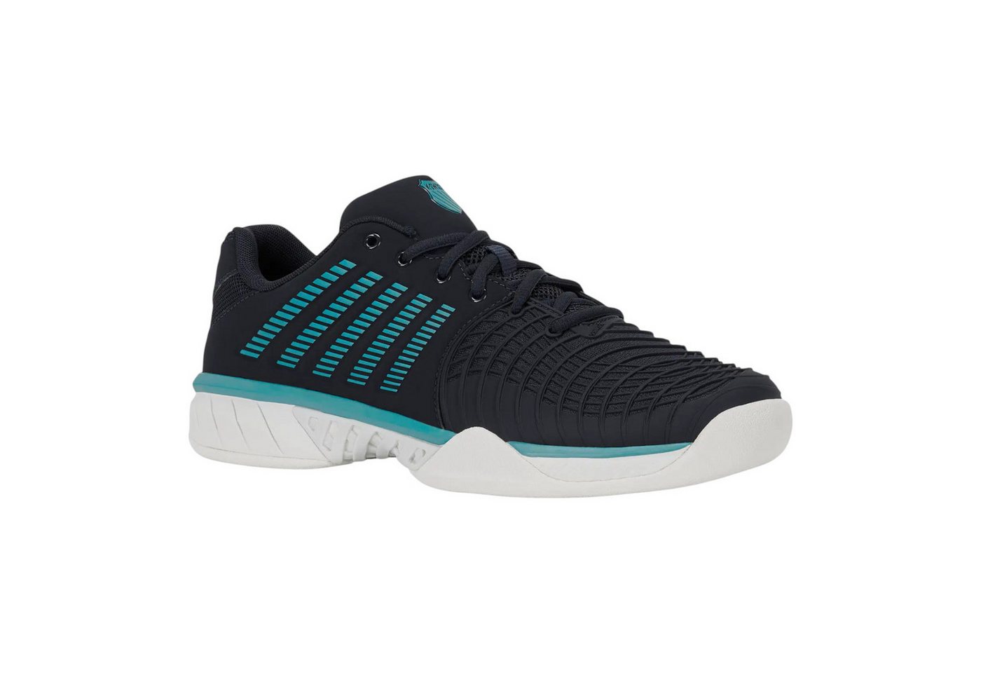 K-Swiss Performance Express Light 3 Indoor/Carpet/Teppich 2026 carbongrau/blau Herren Tennisschuh Bild 2