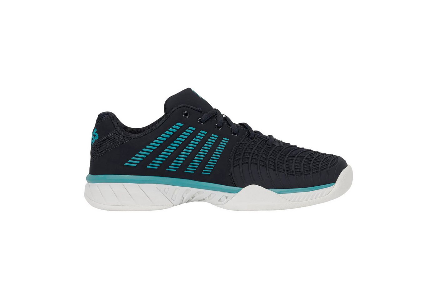 K-Swiss Performance Express Light 3 Indoor/Carpet/Teppich 2026 carbongrau/blau Herren Tennisschuh Bild 3