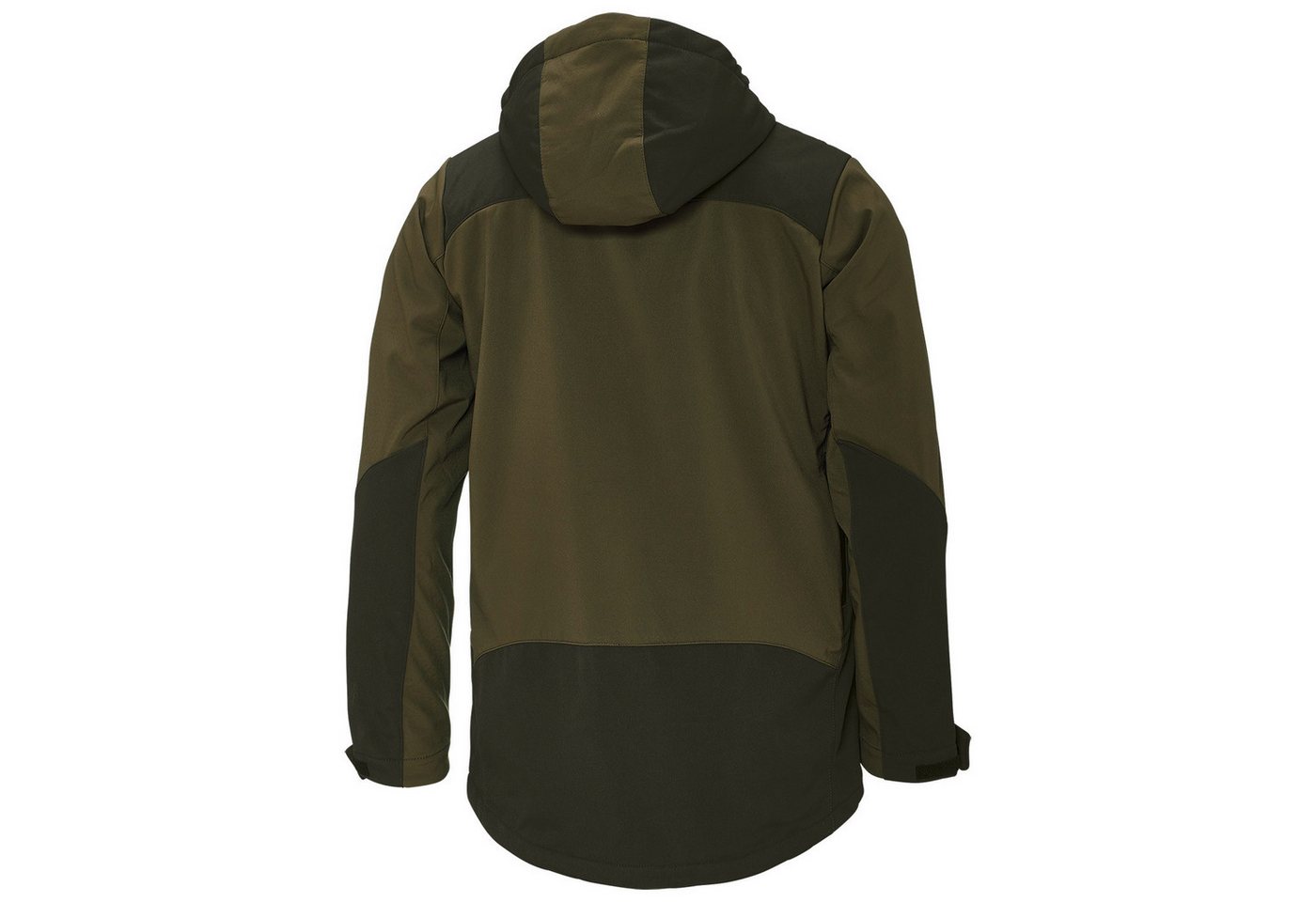 Rensing Outdoorjacke Ash oliv/braun Innenseite mit Waffel-Struktur Bild 4