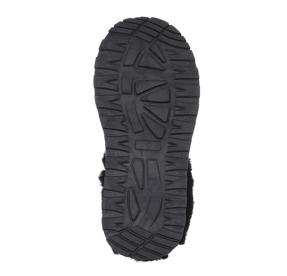 Ital-Design Damen Snowboots Freizeit Snowboots (87531858) Flach Stiefeletten in Schwarz Bild 3