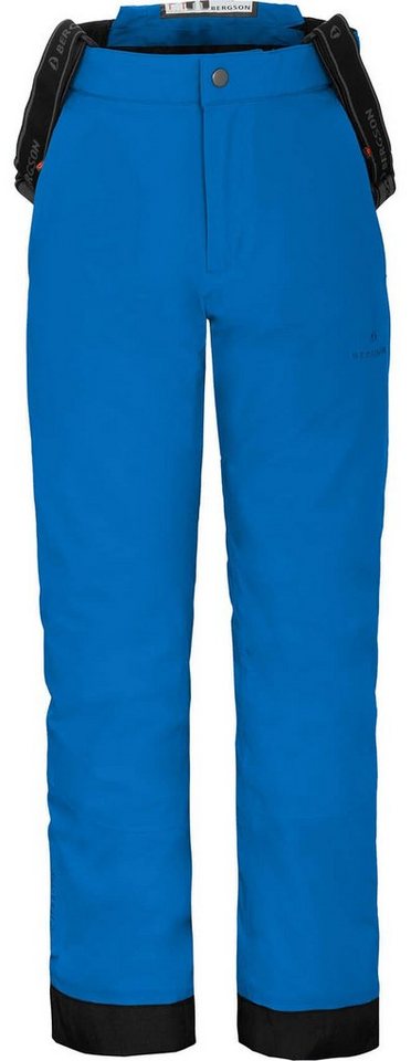 Bergson Skihose PELLY MAXI Kinder Skihose, wattiert, 20000 mm Wassersäule, Normalgrößen, blau Bild 3