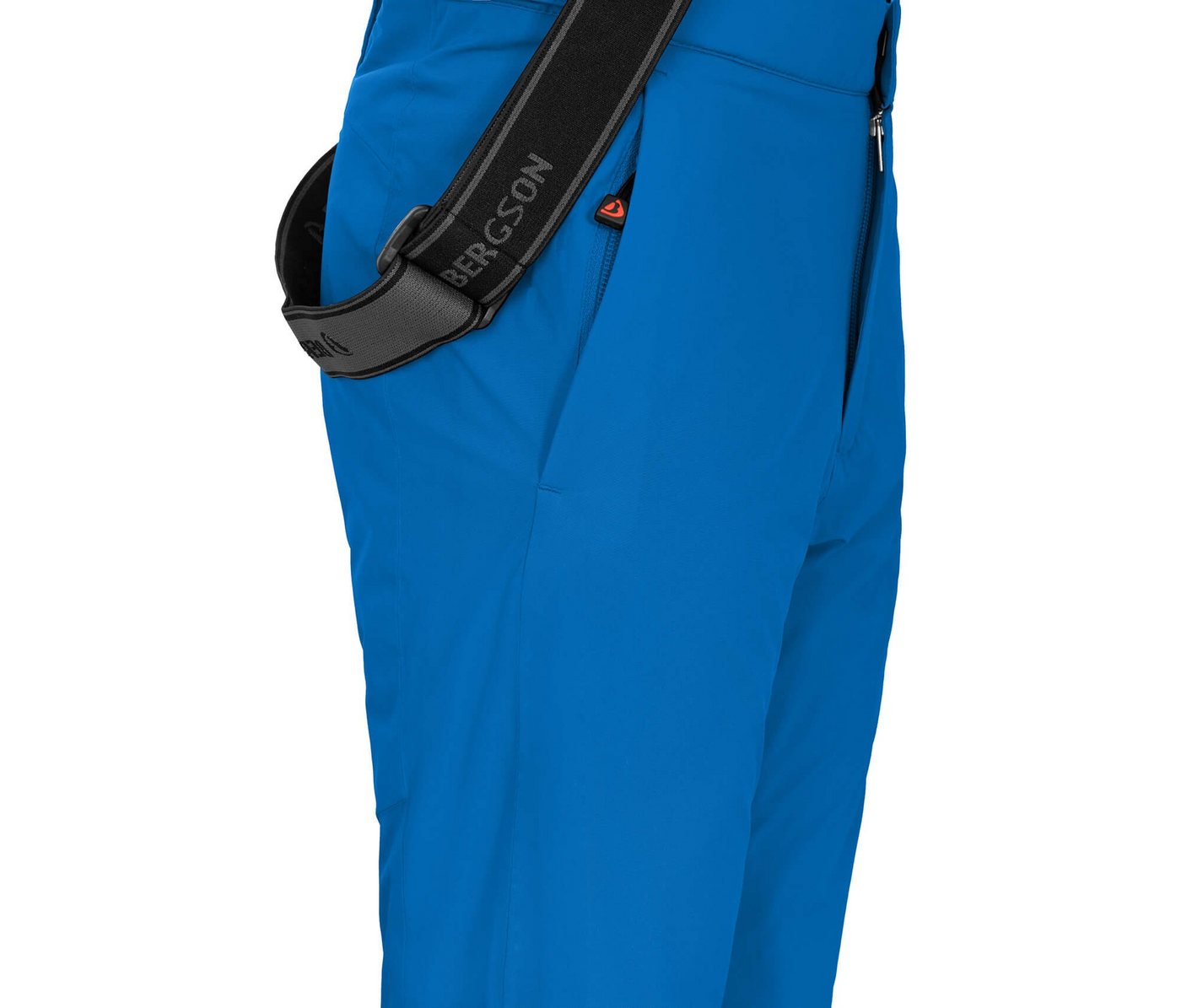 Bergson Skihose PELLY MAXI Kinder Skihose, wattiert, 20000 mm Wassersäule, Normalgrößen, blau Bild 5