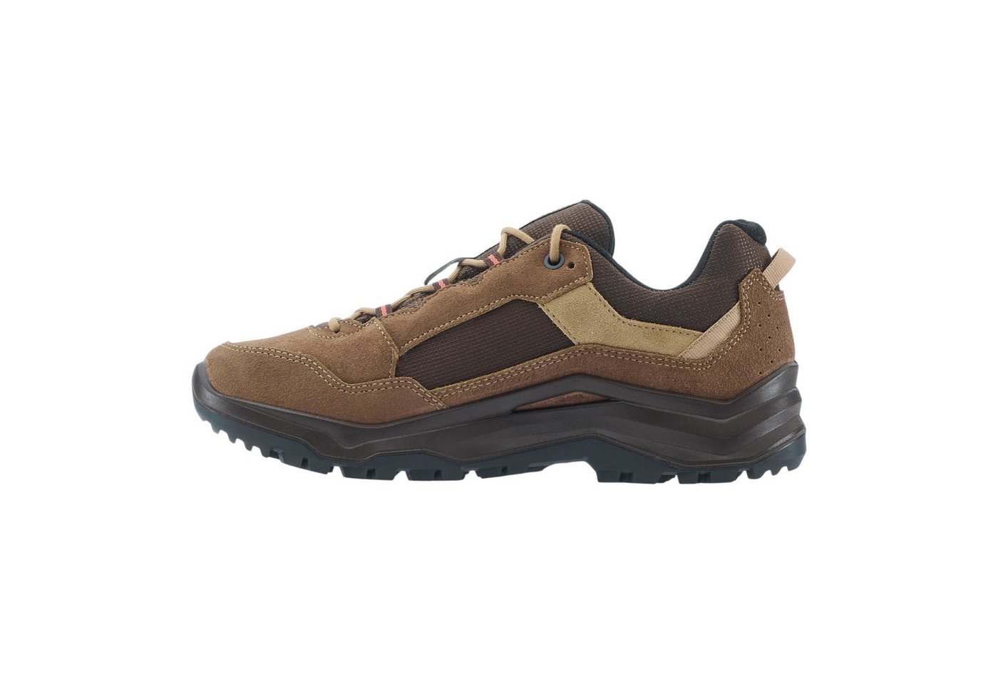 Lowa Ventierra LO GTX (Veloursleder/Textil, wasserdicht) humus/braun Herren Wanderschuh