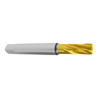 Gühring Maschinen-Gewindebohrer 1/2 NPT HSS-E TiN R25 C VA