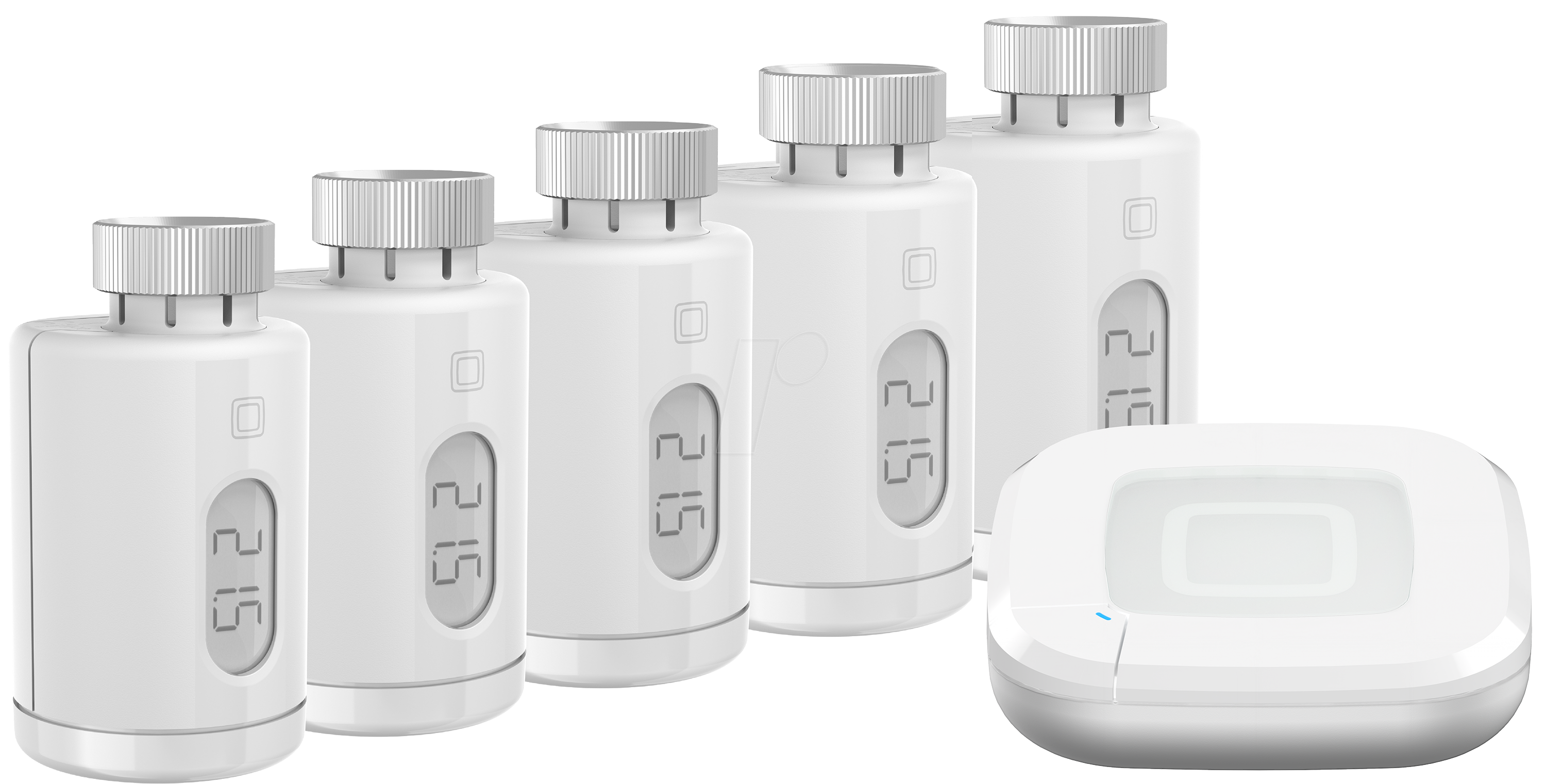 HMIP HAP2-ETRVP5 - Starter Bundle Heizen für 5 Heizkörper - pure