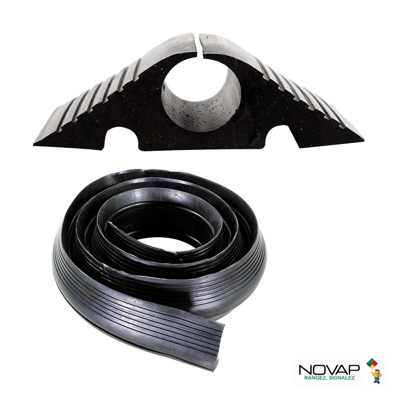 Kabeldurchführung Baustelle Rolle 4 Meter - 1 Nut Ø 40 Mm - Novap - 6101277
