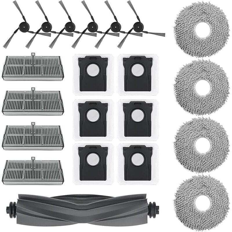 Bardusch Zubehörset Für Dreame X40 Ultra Complete / L40 Ultra, 21 Ersatzteile Für Den Dreame X40 Ultra Saugroboter Mit 1 Box