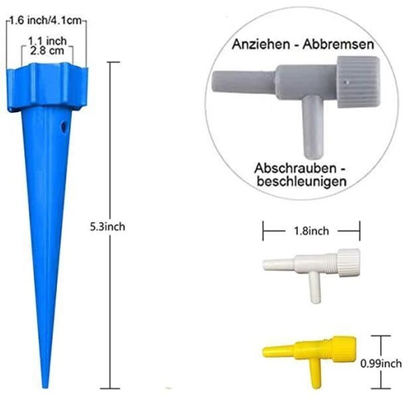 Tropfbewässerungsset, 20-teiliges Automatisches Pflanzenbewässerungssystem.