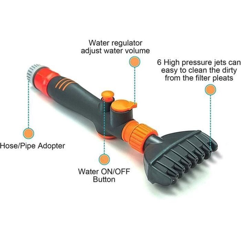 Poolfilterkartusche – Jet Cleaner – Filter – Professionelle Reinigungsbürste