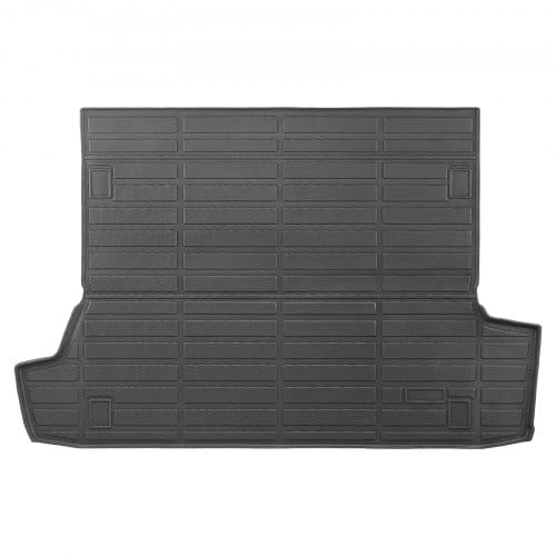 Kofferraummatte Laderaummatte Kompatibel Mit Toyota 4runner 7-sitzer 2010–2024 Ohne Schiebeablage, Passgenaue Kofferraummatte Für Suvs, Tpe-kofferraumschutz-ersatz, Schwarz (1 Stk.)