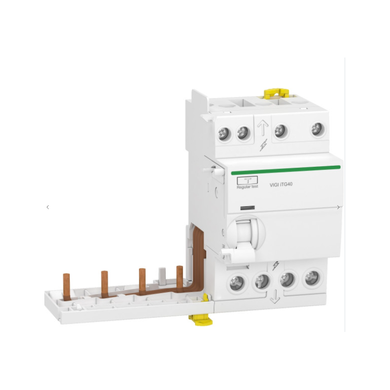 Schneider A9y13440 Acti9 Itg40 – Differenzstromschutzmodul „vigi“ Für Gruppenanschluss – 4-polig, 40 A, 300 Ma, Typ Ac