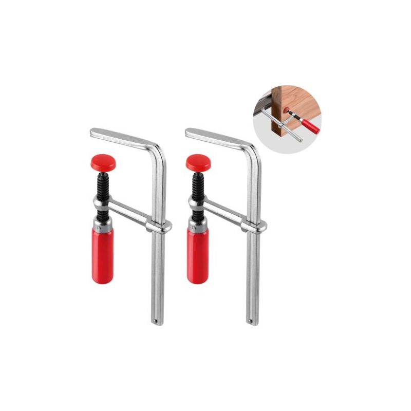 2-teilige Befestigungsklemme Für Mft-linearführungen, 160 X 60 Mm, Klemmkraft 220 Kg.