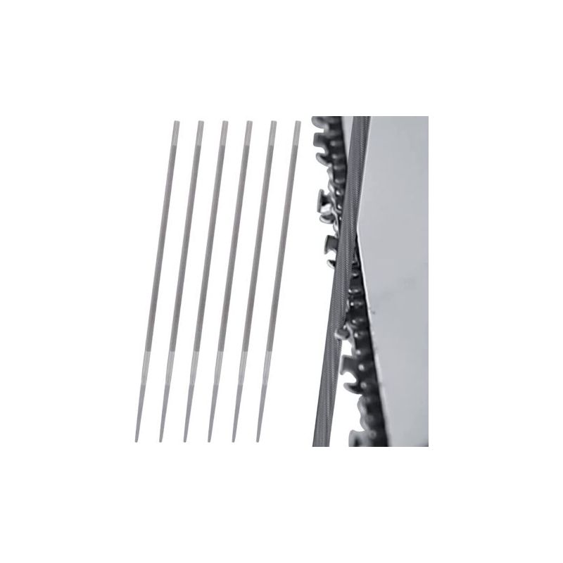 6 Stück 4,8 Mm Kettensägenketten-rundfeilen, Rundfeilen Zum Schärfen Und Reparieren.