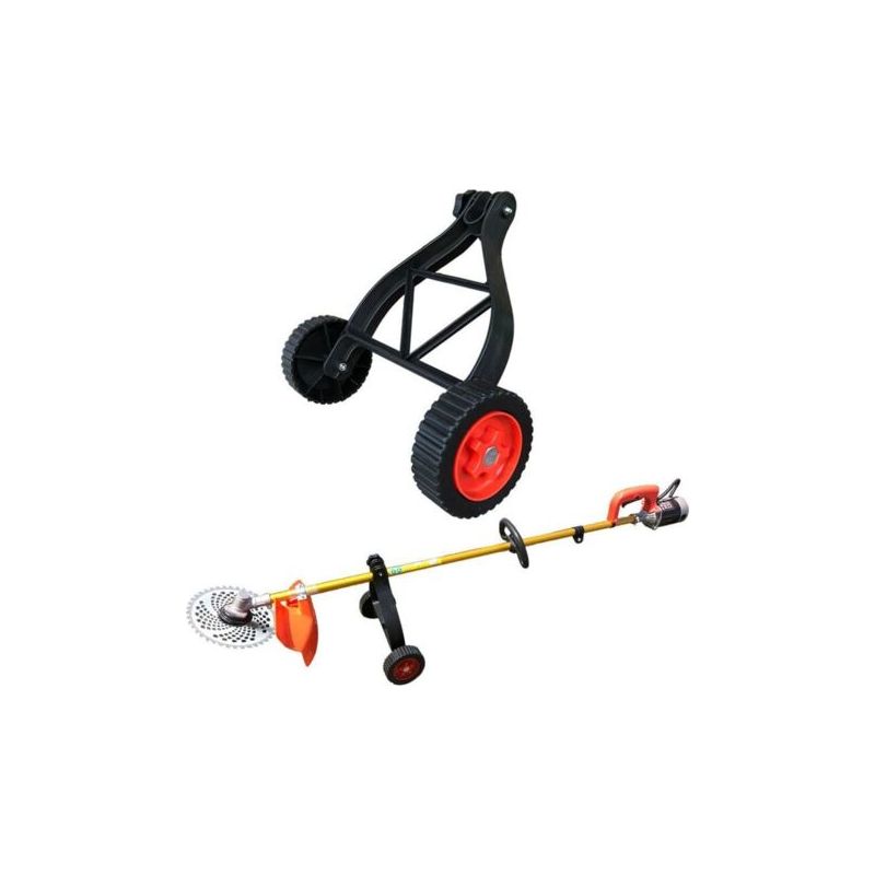 Trimmer-stützräder, Verstellbare Stützräder, Zubehör Für Freischneider (schwarz)