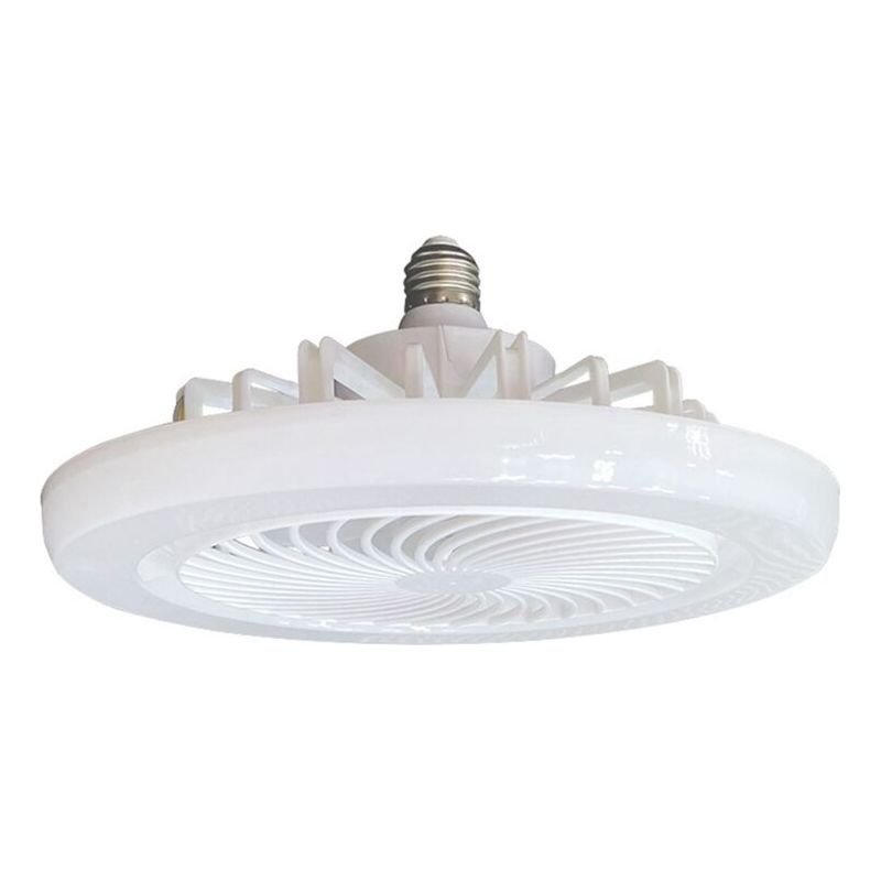 Deckenventilator Mit Licht Und Fernbedienung, Integrierter Ventilator, Modernes, Flaches Modell Ohne Rotierende Flügel Für Das Schlafzimmer