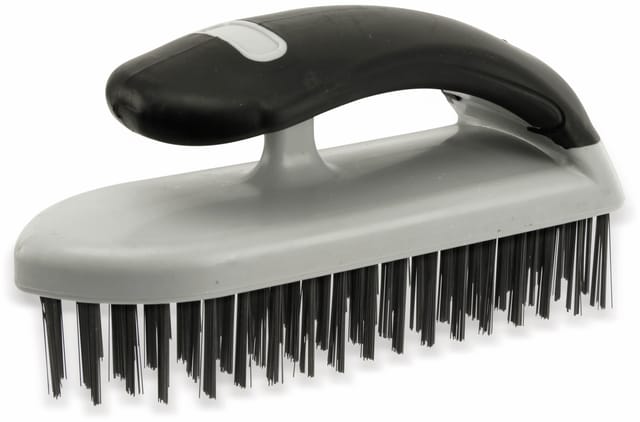 Mm_unverified_brand - Masterproof Professional Stahl - Drahtbürste Mit Softgriff, Kompakt , 50 X 150 Mm, 5-reihig