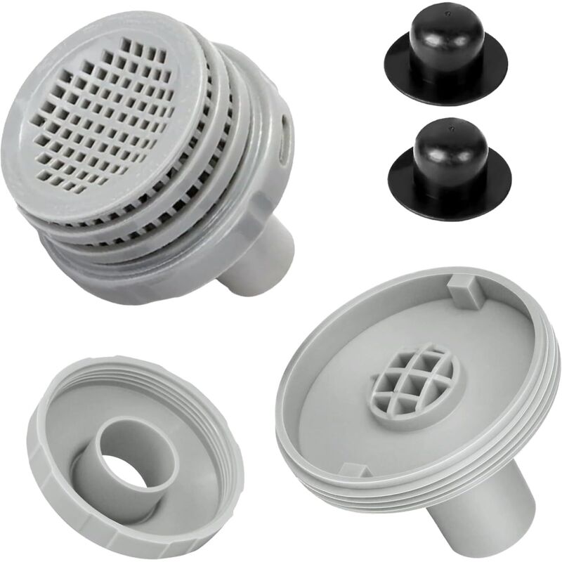Crépine D'Entrée De Piscine,connecteur De Crépine 32mm,connecteur De Jet D'Eau De Piscine,accessoires De Piscine,kit De Raccordement Piscine,pour Accessoires Piscine Hors Sol