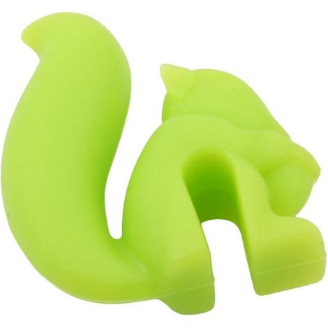 Cute Squirrel Design Silicone Tea Bag