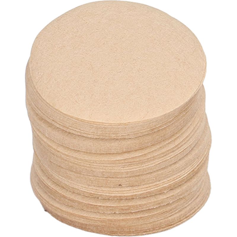 Einweg-kaffeefilterpapier, 100 Stück – Runde Filter Für Zuhause, Büro, Restaurant Und Bar