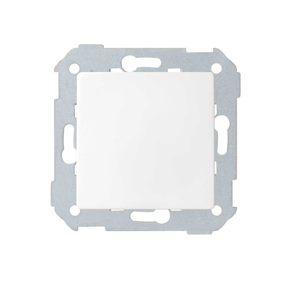 Wechselschalt-mechanismus Einfach + Taste Simon 82 Concept 8200201 Mattes Weiß