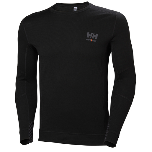 Thermo-t-shirt Lifa Merino Schwarz Gr. Xl - Helly Hansen - 75106