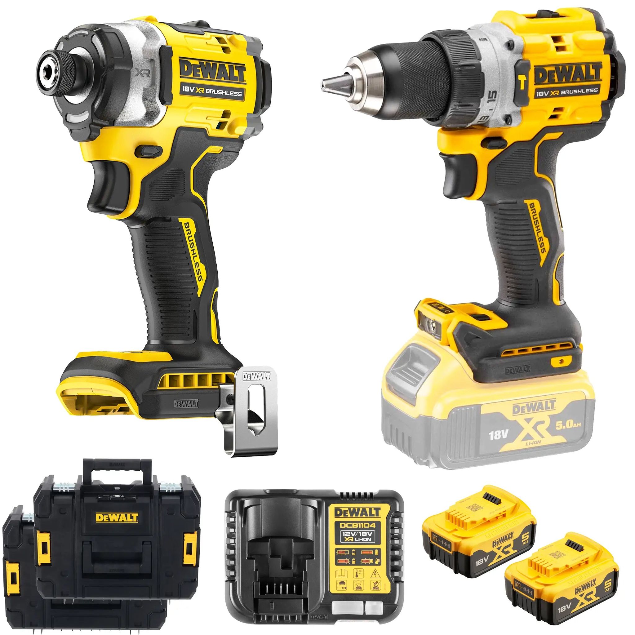Bausatz Dewalt Dck2002p2t-it 18v 5ah