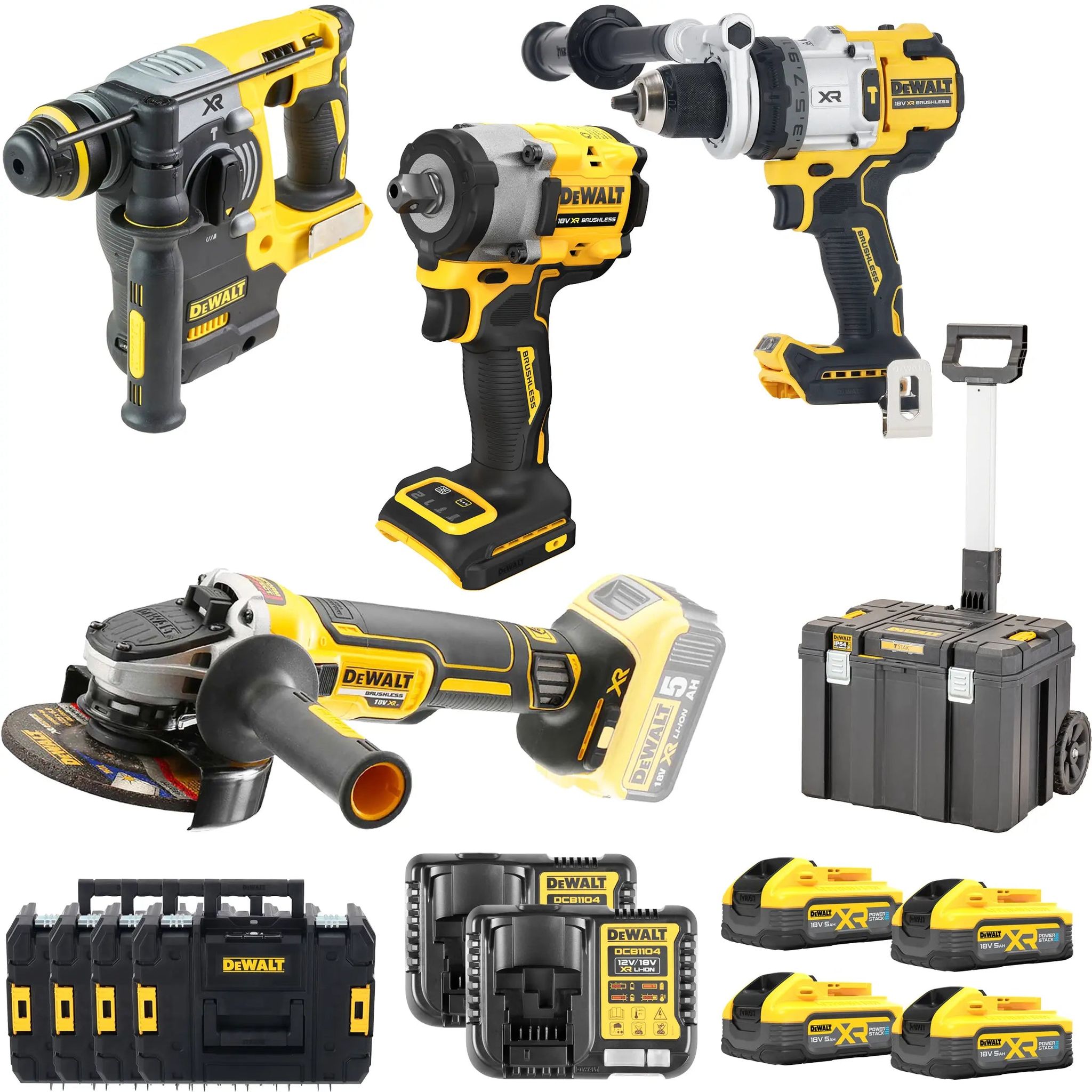 Bausatz Dewalt Dck5017h4t-it 18v 5ah