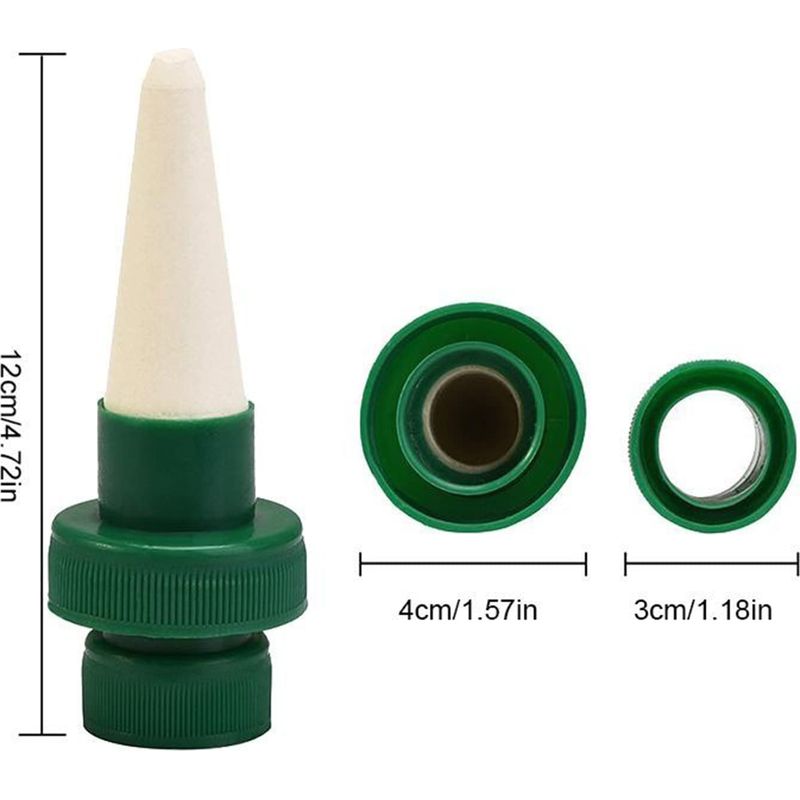 4 Glaskugeln Für Die Blumenzwiebelbewässerung, Pflanzenbewässerungsreservoir, Bewässerung Im Urlaub, Automatische Blumenbewässerung, Garten, Außenbereich, Innenbereich