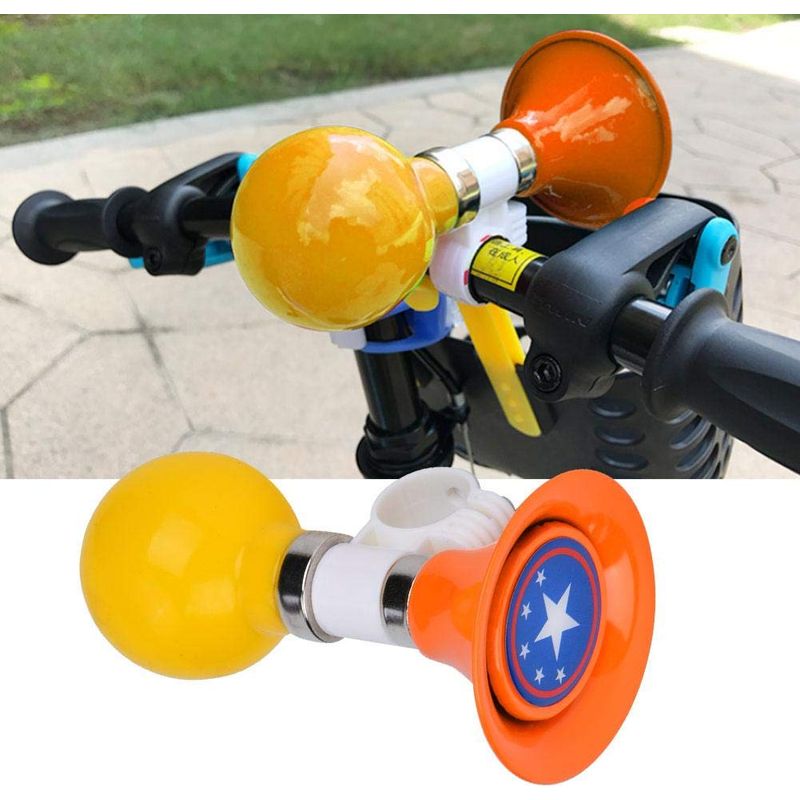Kinderfahrradhupe, Laute Warnklingel Aus Metall Und Gummi Für Jungen Und Mädchen