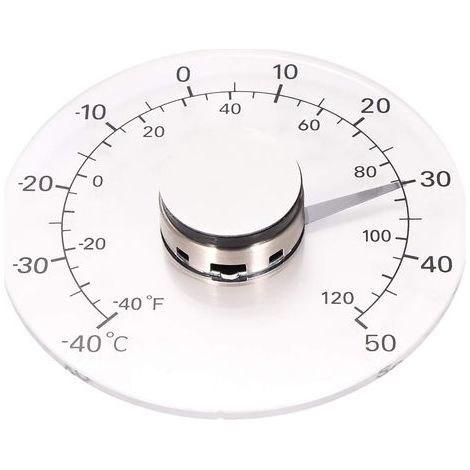 Wasserdichtes Digitales Klebethermometer Für Den Außenbereich Mit Temperaturanzeige.